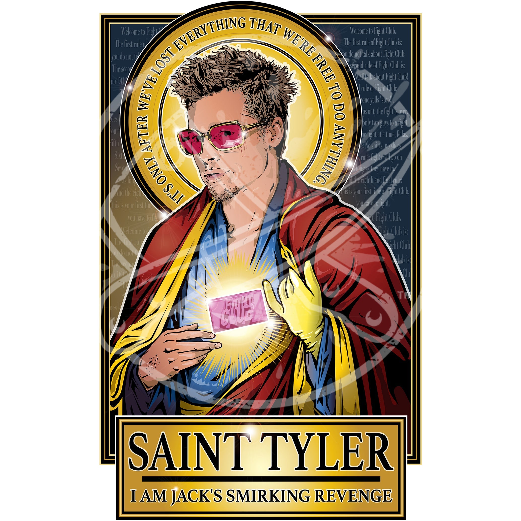 Saint Tyler I am Jack's Smirking Revenge Poster – Cleaverandblade.com