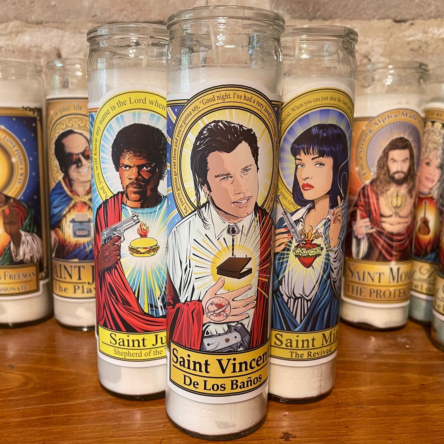 Saint Vincent de los Banos Candle Cleaverandblade.com