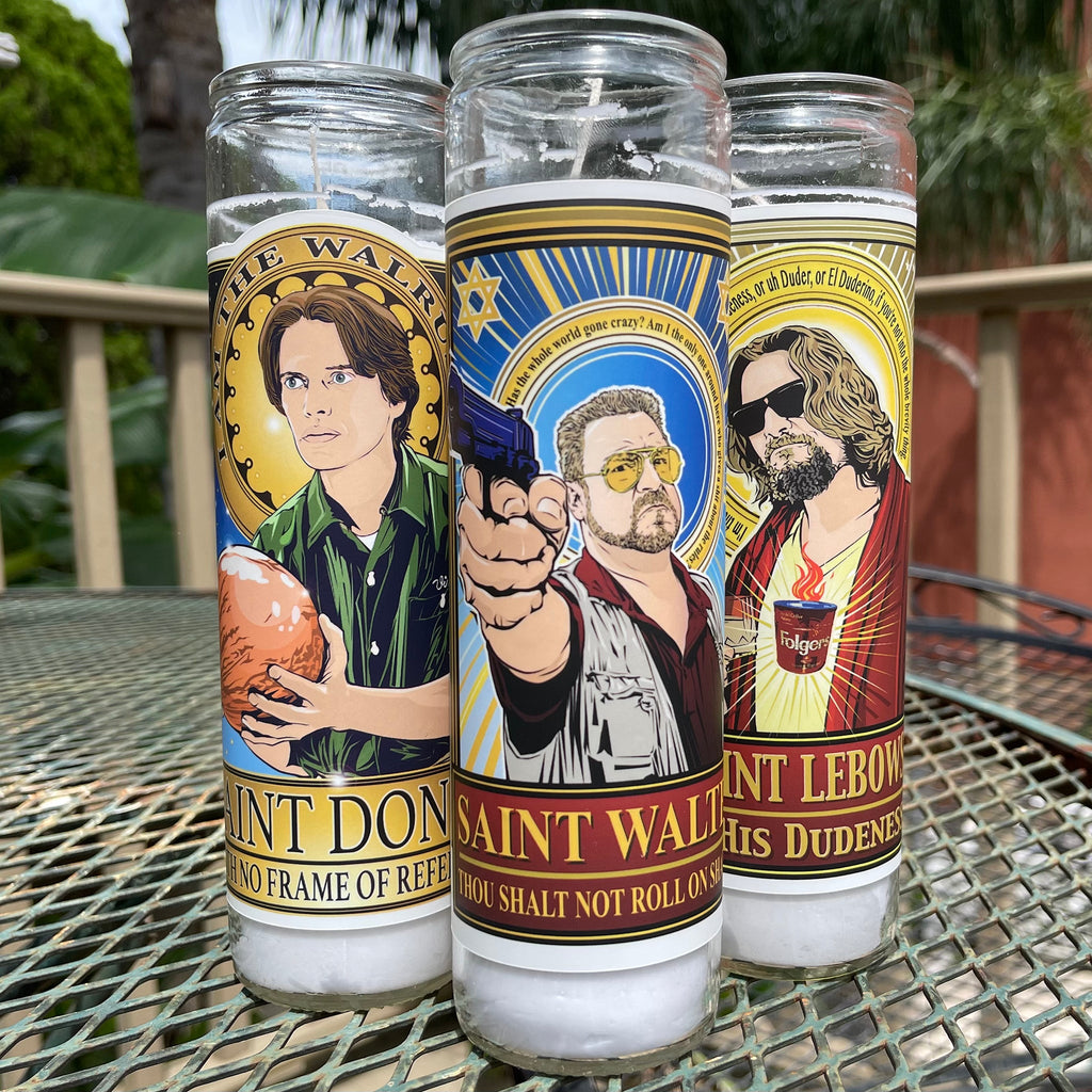 Saint Walter Candle Cleaverandblade.com