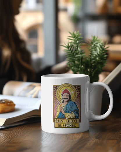 SAINT CHEECH “EL STONER” MUG | CLEAVER & BLADE®