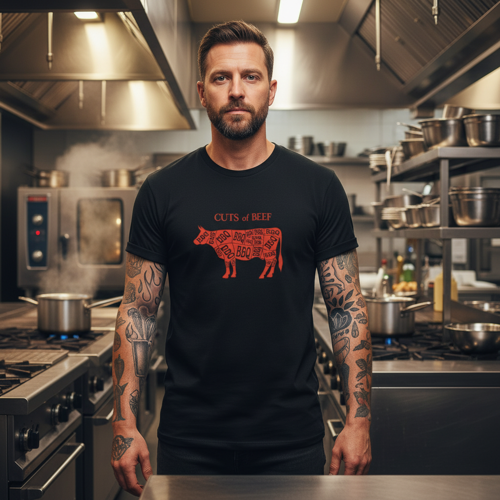 CNB "Cuts of Beef" Tee