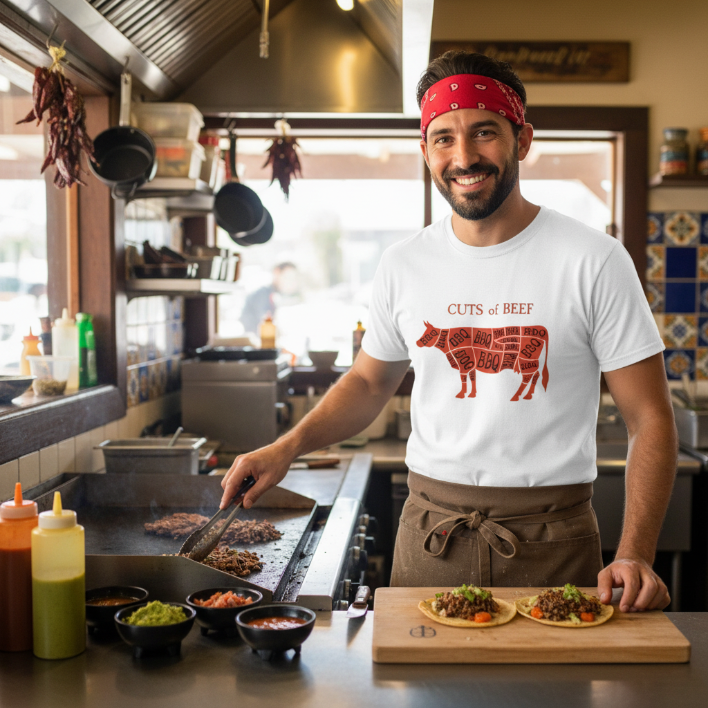 CNB "Cuts of Beef" Tee