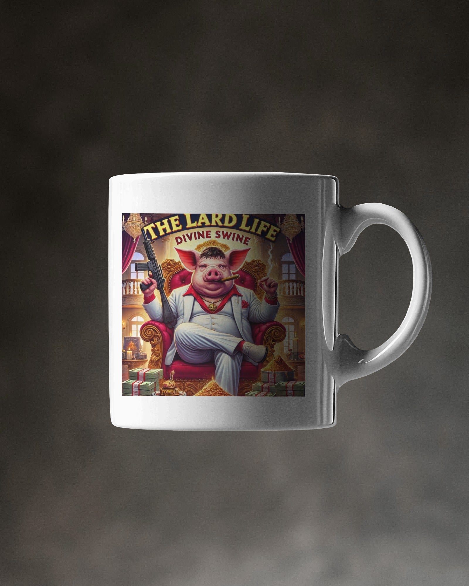 Chicharron Capone Pug Mug