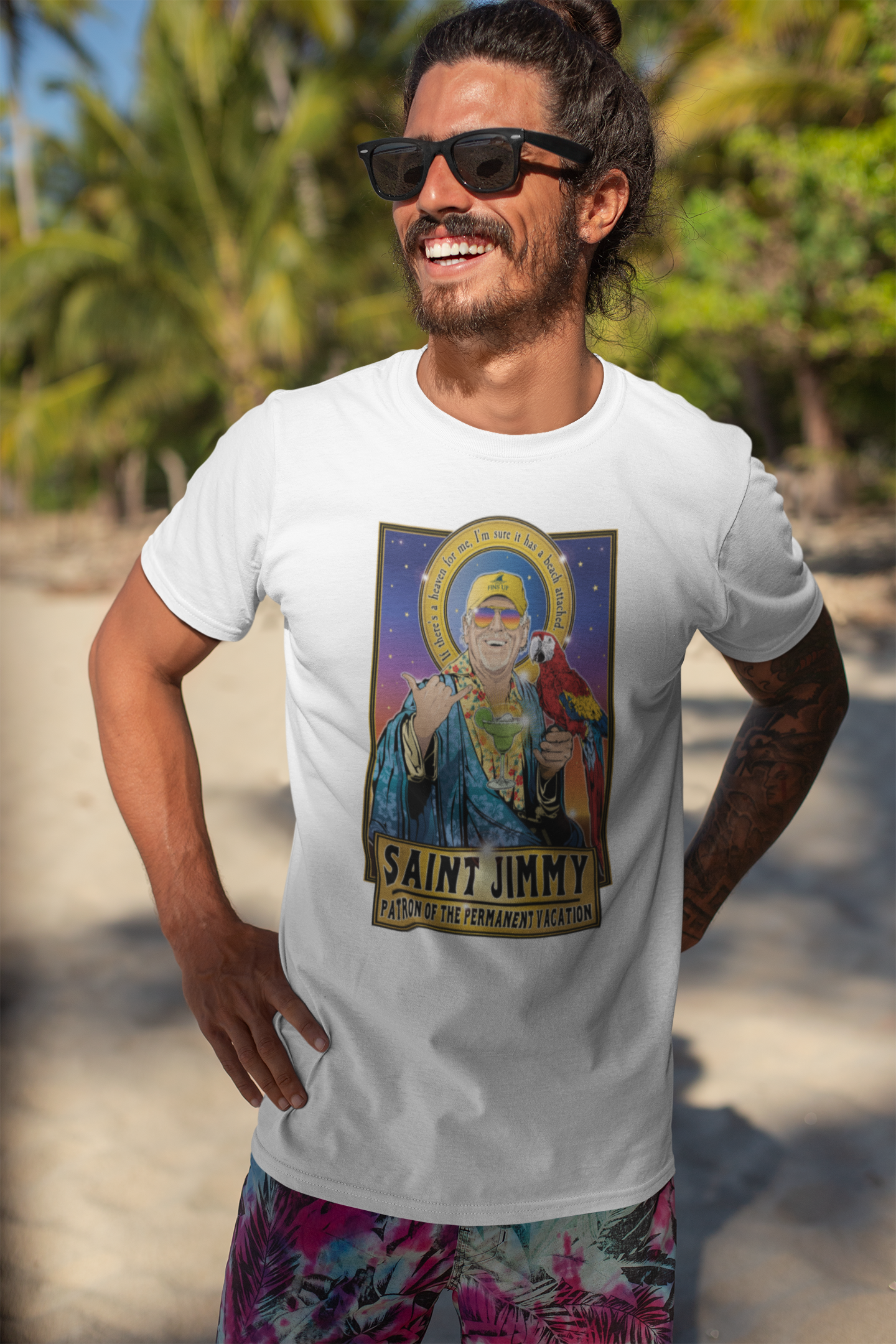 Saint Jimmy 🌴 Patron of the Permanent Vacation Shirt