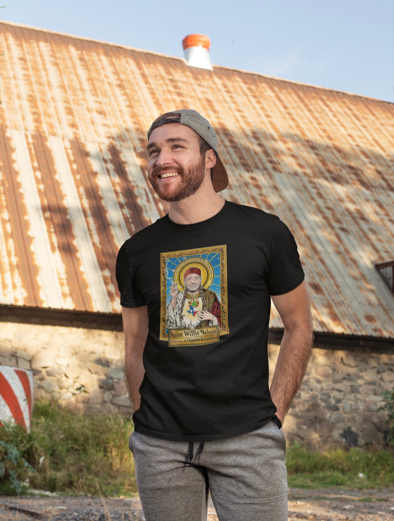 Saint Willie Nelson T-Shirt