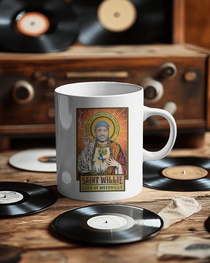 Cleaver & Blade™ "Saint Willie Nelson" Mug