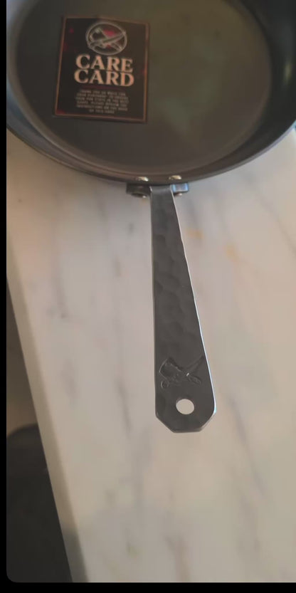 Cleaver & Blade Country Skillet – Hand Forged Steel Pan USA | The Foundry Series