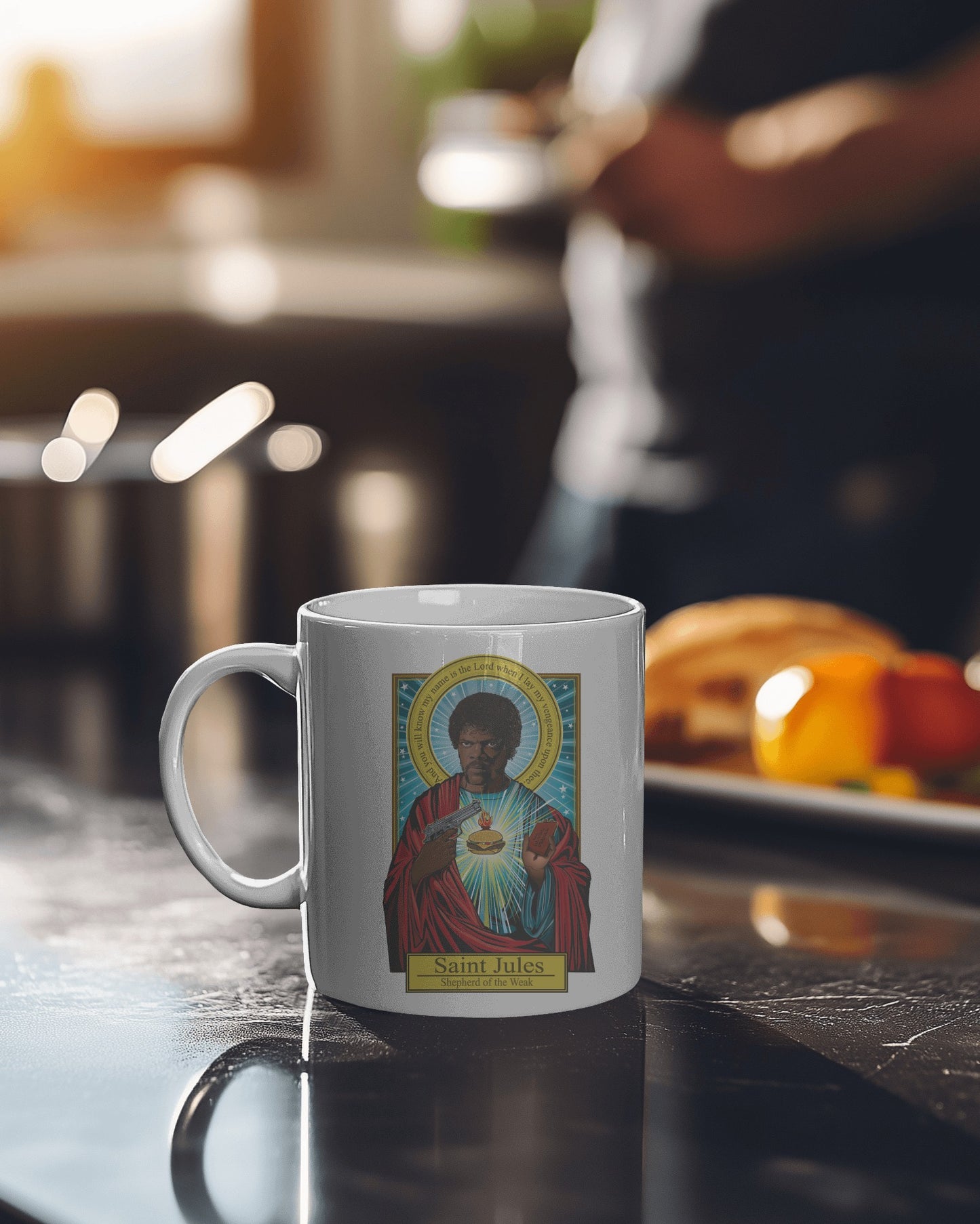 SAINT JULES “SHEPHERD OF THE WEAK” MUG| CLEAVER & BLADE®