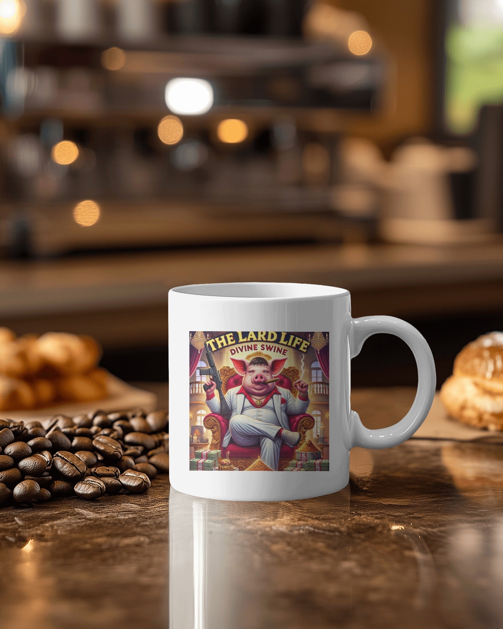 Chicharron Capone Pug Mug