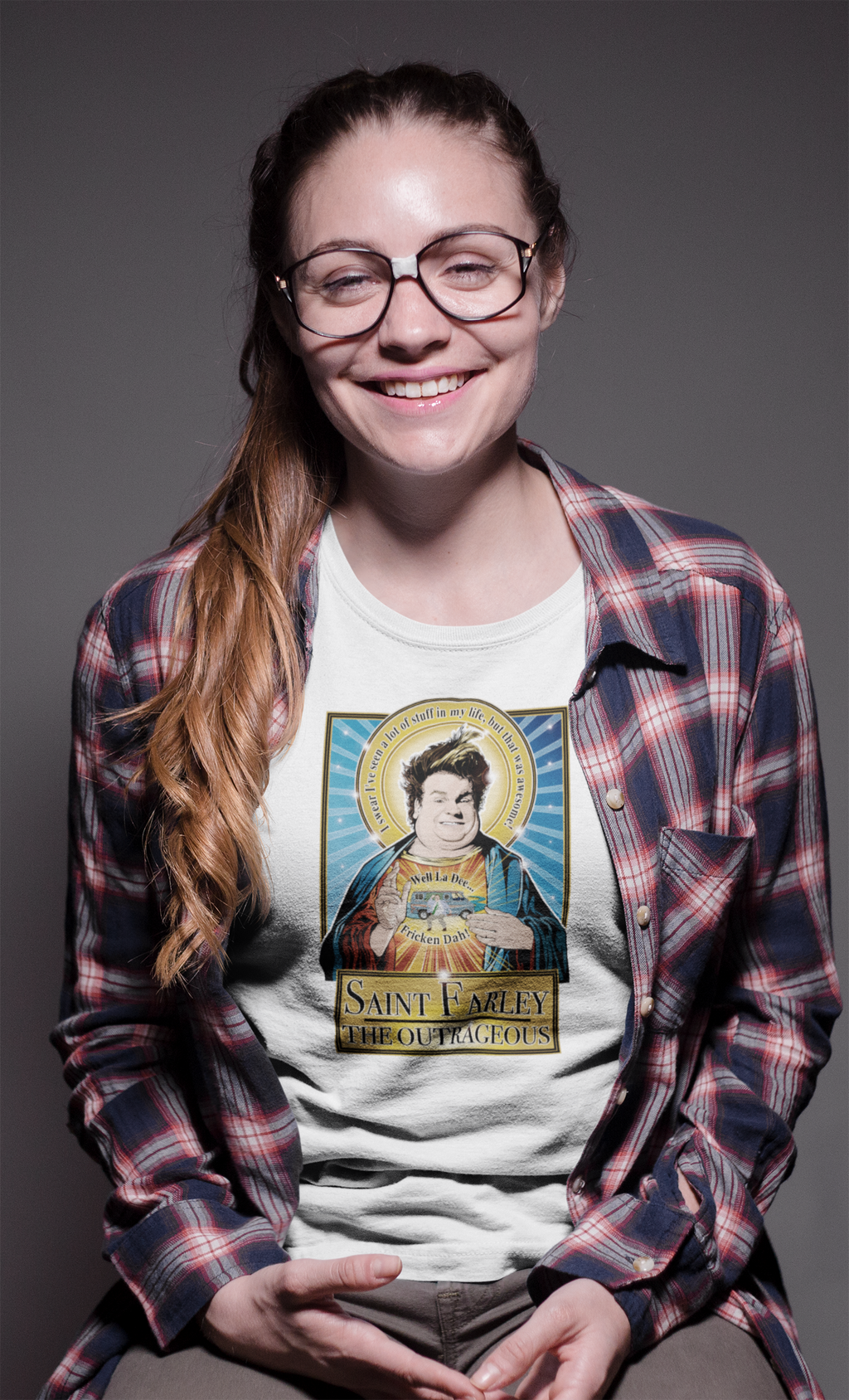 Saint Farley The Outrageous T-Shirt