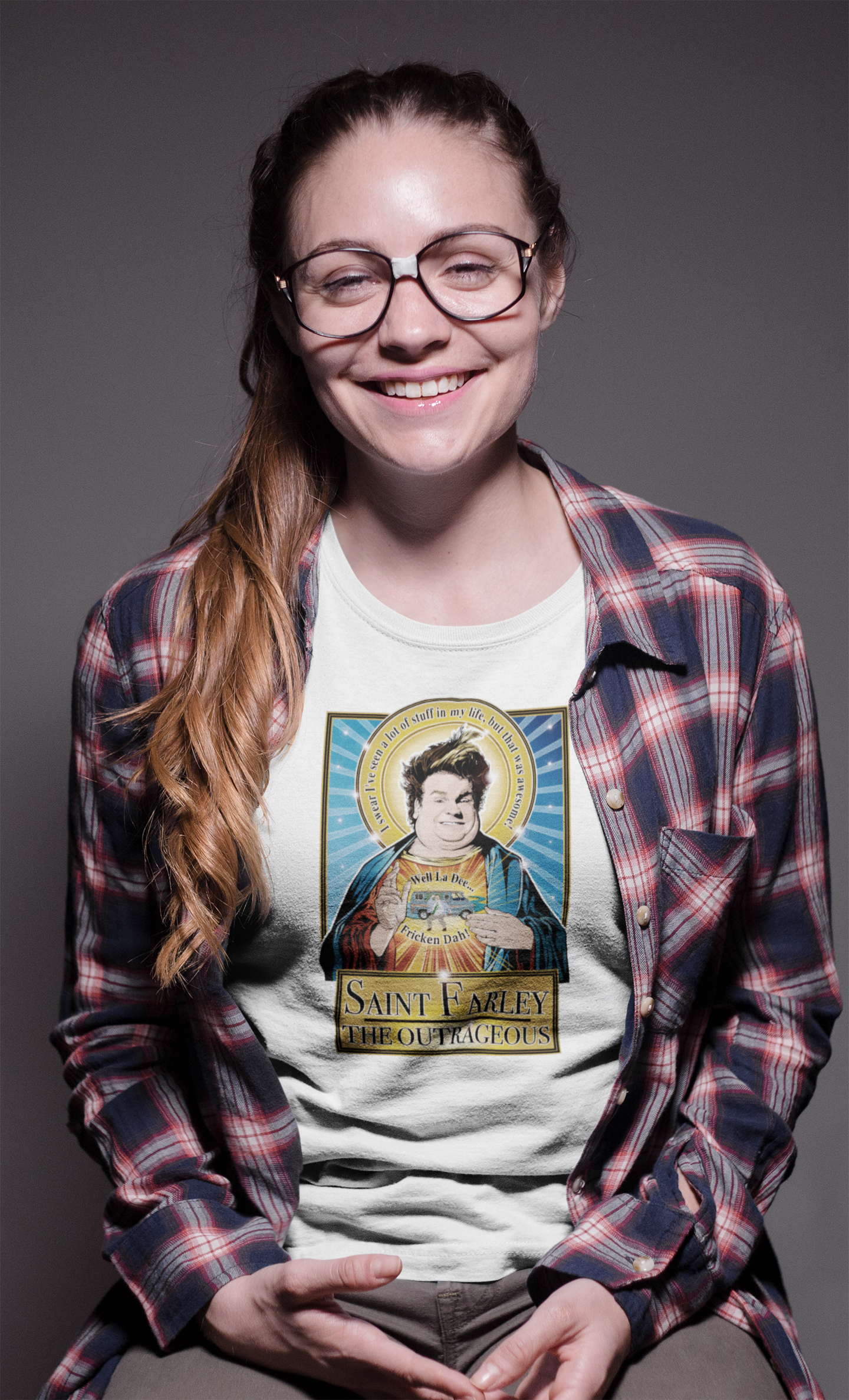Saint Farley The Outrageous T-Shirt