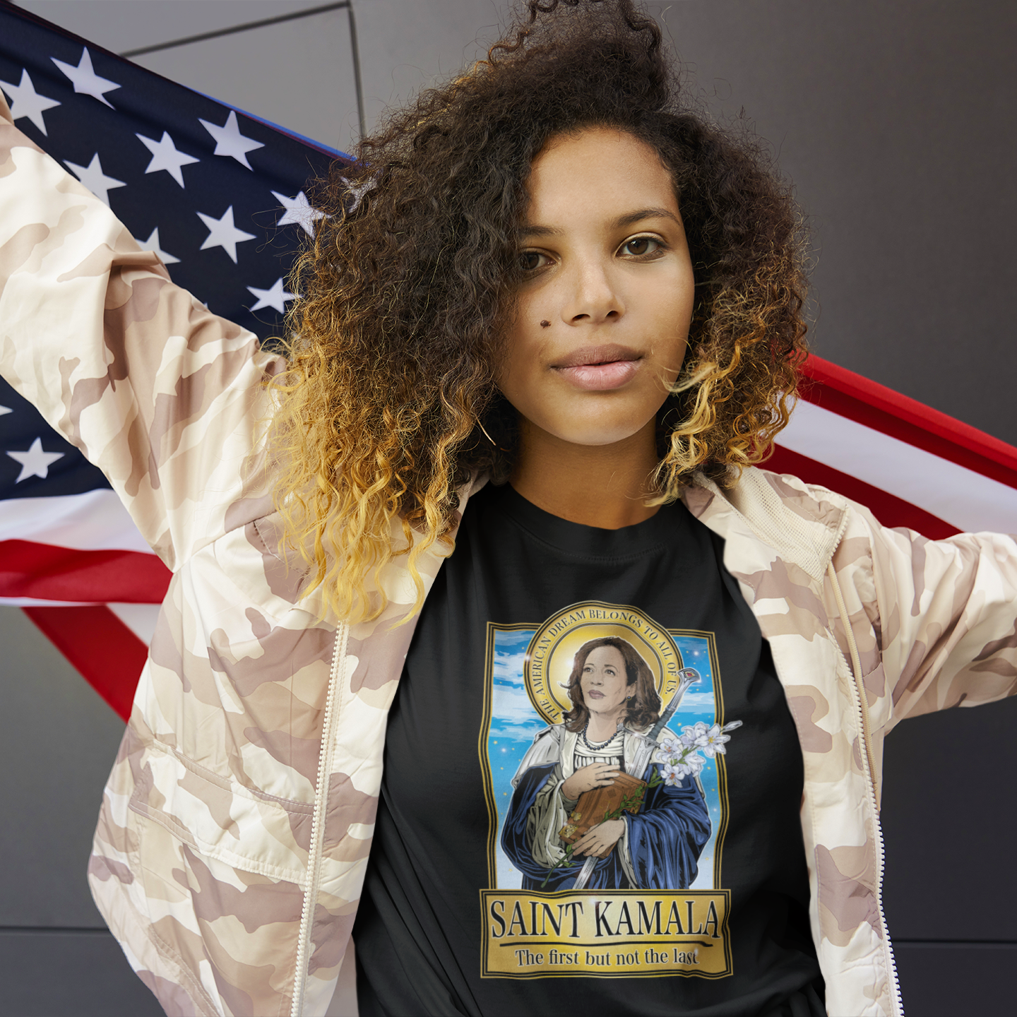 Saint Kamala The First but NOT the Last T-Shirt