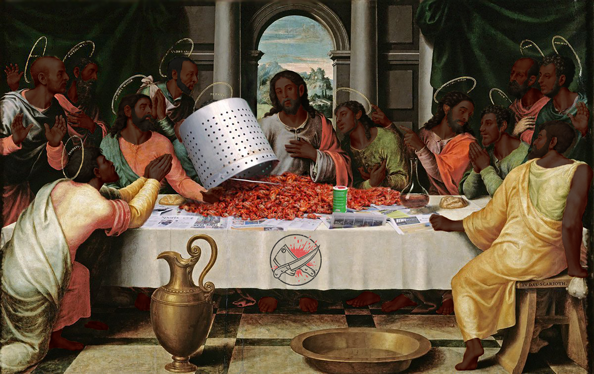 The Last Crawfish Boil-Black Jesus Poster-Posters-Cleaverandblade.com