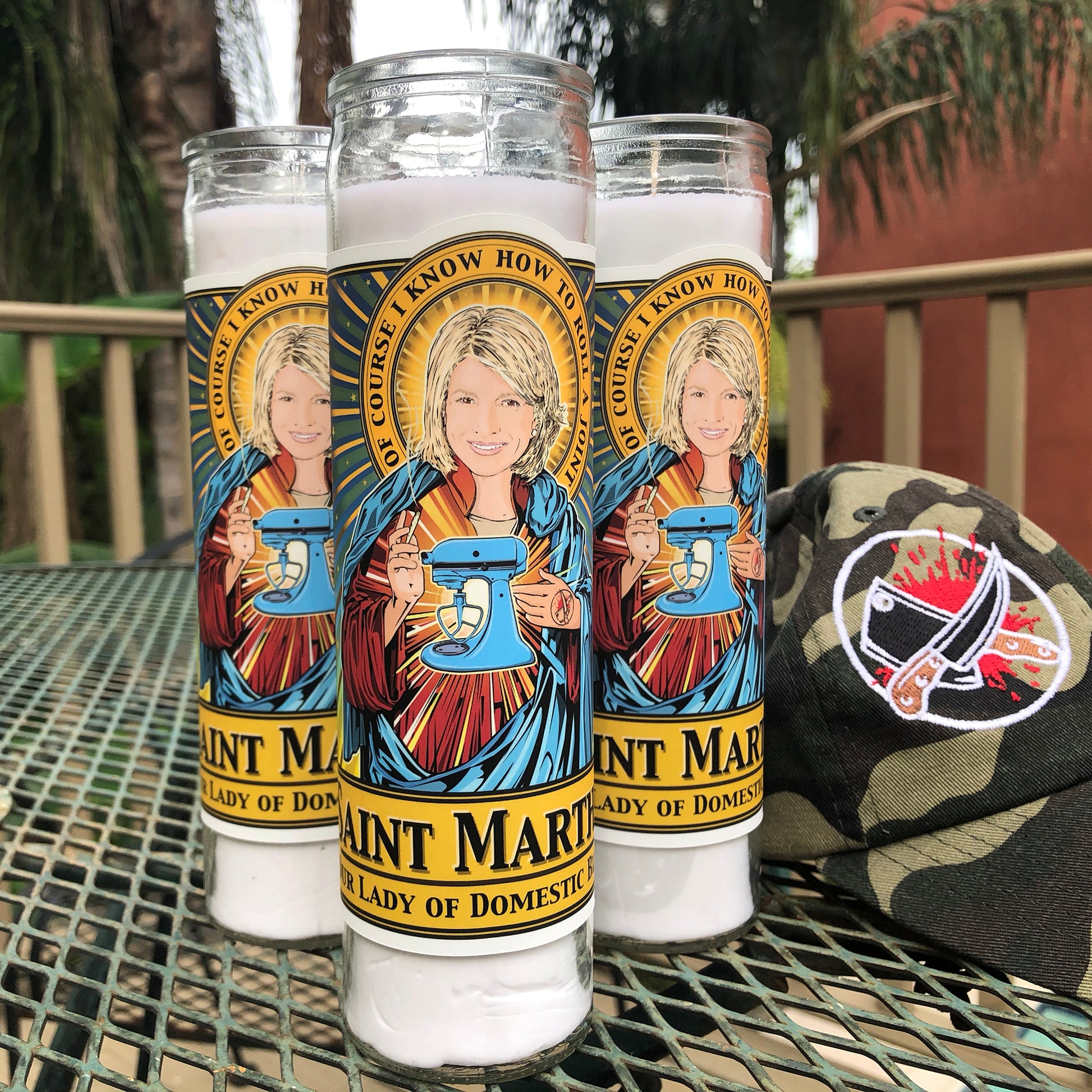 Saint Martha Our Lady of Domestic Bliss Candle-Candles-Cleaverandblade.com